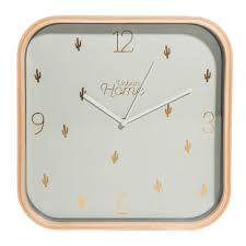 Horloge Verte A Motifs Cactus Maisons Du Monde Horloge Maison Du Monde Cactus
