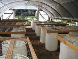 The diy potting greenhouse table is a very rustic gardening bench, which works perfectly inside the greenhouse. Love Apple Farms Manure Compost As Passive Greenhouse Heating