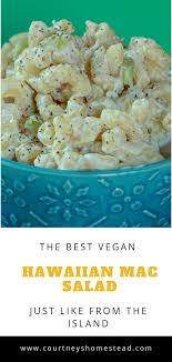 Boots & kimo's pancakes offers a menu full of authentic hawaiian food. This Easy Vegan Hawaiian Mac Salad Tastes Like It S Straight From The Island It Is Perfect For A Plated Lunch Mac Salad Vegan Comfort Food Hawaiian Mac Salad