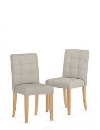 4.7 out of 5 stars 1,049. Set Of 2 Milton Pinched Back Dining Chairs M S