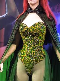Poison ivy was created by robert kanigher and sheldon moldoff, and made her debut in batman #181 (june 1966). Poison Ivy Leaf Corset Detail Batman And Robin Ivy Costume Poison Ivy Costumes Uma Thurman Poison Ivy