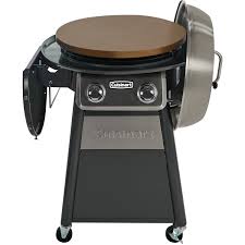 The company's answer was a flat crisp patty made by putting a mound of meat on a buttered griddle and. Cuisinart 22 In Diameter Deluxe Outdoor Griddle Cooking Center With 1 Folding Prep Table And Paper Towel Holder Walmart Com Walmart Com