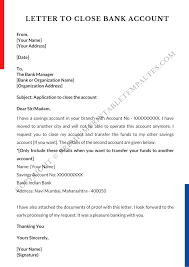 With reference to the above, i/we would request you to arrange closing of my/our a/c no…….………………… maintained with your branch as i/we am/are unable to maintain the same due to some unavoidable circumstances. Printable Bank Account Closing Letter Pack Of 3 Premium Printable Templates