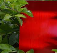 Goldeco Red Color Stainless Steel Sheet