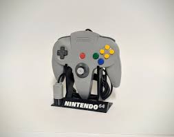 Nintendo 64 N64 Controller Display Stand 3d Printed Etsy 3d Printing 3d Printing Machine 3dprinting Design