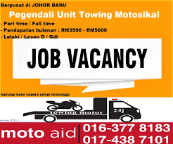 We did not find results for: Kerja Kosong Johor Bahru Johor Bahru Motorcycle Towing Johor