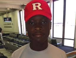 Freddie Simmons, Rutgers wide receiver commit, celebrates TD record by  doing the Rutgers chop