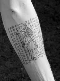 150+ ancient egyptian tattoos ideas for females with meanings (2021) egyptian tattoos are as much popular as the history of ancient egypt. 30 Hieroglyphen Tattoo Designs Fur Manner Ancient Egyptian Ink Ideas Ancient Designs Egyptian Hierogly Hieroglyphics Tattoo Egyptian Tattoo Egypt Tattoo
