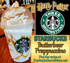 Butterbeer is probably the most popular beverage from the harry potter series. Starbucks Butterbeer Frappuccino Starbucks Secret Menu Butterbeer Frappuccino Starbucks Butterbeer Secret Menu