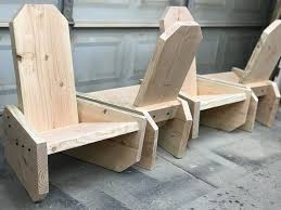 One Board Campfire Chairs Shou Sugi Ban The Awesome Orange Wood Chair Diy Outdoor Chairs Diy Woodworking Outdoor Furniture