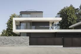 Double Single Family House Lake Zurich Arndt Geiger Herrmann In 2020 Facade House House Architecture Design Rooftop Design