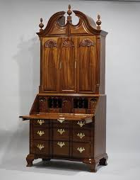 Townsend Goddard Block And Shell Desk And Bookcase Antique Reproduction Furniture Furniture Custom Furniture