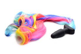 Rainbow Pony Tail Anal Plug - Cute and Colorful Pony Tail Anal Plug for  Unique Sensations : Amazon.co.uk: Health & Personal Care