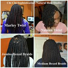 Chi hair products, hair dryer, flat iron. Boxed Braids And Twist Styles By Chi Chi Sophistication Kids Box Braids Medium Box Braids Cornrows For Kids