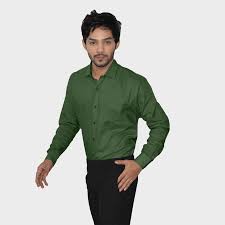 Mehandi Color Full Shirt Ecotattva