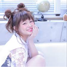 意外と簡単イベントにピッタリなツインお団子のやり方hair