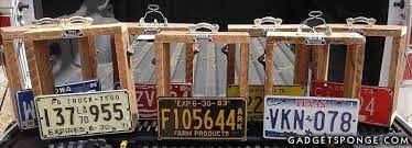 For most cars, three letters and three numbers comprise. Old License Plates Lying Around Check Out These 28 Snazzy Decor Ideas Hometalk