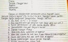 18 contoh surat lamaran tulis tangan tni ad. Contoh Surat Lamaran Menjadi Prajurit Tni Ad Tulis Tangan Cute766