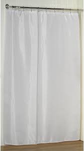 Amazon Com Carnation Home Fashions Fabric Extra Long Shower Curtain Liner Extra Long Siz In 2020 Fabric Shower Curtains Long Shower Curtains Extra Long Shower Curtain