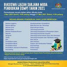 Peluang terbuka kepada semua pelajar ijazah sarjana muda pendidikan yang berkelayakan. Kpm Scholarship Biasiswa Ijazah Sarjana Muda Pendidikan Ismp Malaysia Scholarships 2021 2022