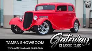 1933 Ford Sedan Gateway Classic Cars Tampa 1695 Classic Cars American Racing Wheels Sedan