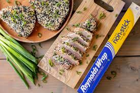 Sesame Crusted Grilled Tuna Steak