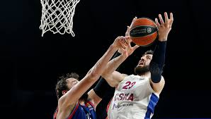 Dörtlü final'in ilk maçında kozlarını paylaşan anadolu efes ile cska moskova, avrupa ligi'nde 26. Anadolu Efes Cska 04 March 2021 Cska Moscow