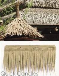 Uv Proof Outdoor Artificial Thatch Shingle 19 X11 Tiki Bar Decorations Bars Tiki Decor Tiki Decorations De Bar