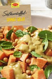 Susskartoffel Spinat Salat Rezept In 2020 Spinat Salat Spinat Rezepte