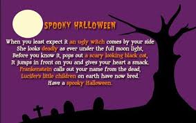 Spooky Halloween Poems That Rhyme Halloween Poems Halloween Poems For Kids Happy Halloween Quotes