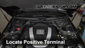 You'll know it's a damaged battery if: How To Jumpstart A 2003 2009 Mercedes Benz Clk350 2006 Mercedes Benz Clk350 3 5l V6 Convertible 2 Door