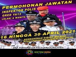 Jawatan inspektor polis gred ya13 by khiraishin. Permohonan Jawatan Inspektor Polis Gred Ya13 Lelaki Dan Wanita