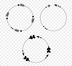 Download Arrow Circle Monogram Frame Hd Png Download Vhv
