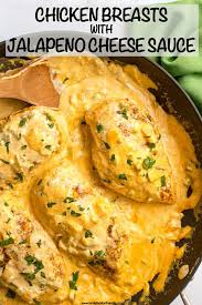 Add the measured cheese and stir until melted and evenly combined. Chicken Breasts With Jalapeno Cheese Sauce Video Family Food On The Table