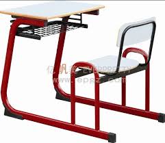 China Student Desk And Chair Combo Teen Desk Chair School Desk With Attached Chair Photos Pictures Made In China Com