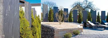 Individuelle maße sind auf anfrage möglich. Sichtschutzelemente Monolithen Saulen Quick Gmbh Co Kg