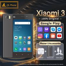 ⚡FREE GIFTS】XIAOMI MI 3 STOCK 2GB RAM + ...