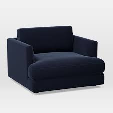 Oversized round seat with cup holder. Haven Chair And A Half Chair And A Half Living Room Chairs Modern Living Room Chairs