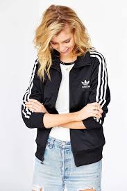 Adidas Black And Gold Jacket Womens Adidas Firebird Track Jacket Urban Outfitters Adidas Jacket Outfit Fashion Jacket Outfits
