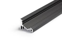 The anodizing of aluminum is a popular process that improves the metal's durability, resistance to corrosion and scratching. Corner10 Bc Ux Led Profile 1000 Black Anodized Aluminum Black 1 M Clarumled