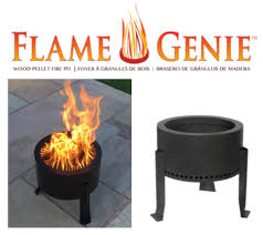 Flame genie wood pellet fire pit. Facebook