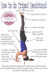 How To Do Tripod Headstand How To Do Yoga Headstand Yoga Yoga Inversions