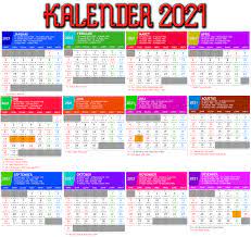 Yuk, simak kalender jawa 2021 . Kalender 2021 Lengkap Hari Libur Nasional Dan Cuti Bersama Skb 3 Menteri