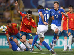 Find the perfect italia under 21 stock photos and editorial news pictures from getty images. Europei Under 21 Italia Spagna 3 1 Doppietta Chiesa Poi Pellegrini Corriere It