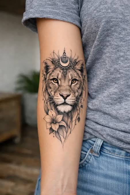 19+ Powerful Leo Lion Tattoos for Women Who Love Ink