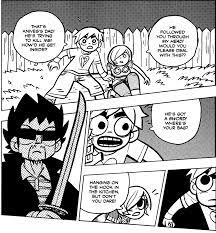 Coloring scott pilgrim was a unique challenge because it was originally published in black and white and already had a legion of fans with often profound relationships to the work before i ever had a chance to color a single page. Don T You Dare Scott Pilgrim Comic Love Pilgrim