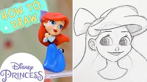Cliquez sur l'image pour l'agrandir. Tuto Comment Dessiner Princesse Disney Ariel La Petite Sirene