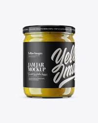 Download Clear Jar With Yellow Jam Mockup In Jar Mockups On Yellow Images Object Mockups Mockup Mockup Free Psd Mockup Free Download PSD Mockup Templates
