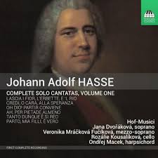 Johann Adolf Hasse: Complete Solo Cantatas, Vol. 1 by Hofmusici Baroque  Ensemble