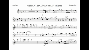 Maybe you would like to learn more about one of these? Case Closed Detective Conan Main Theme Backing Track For Alto Sax Youtube